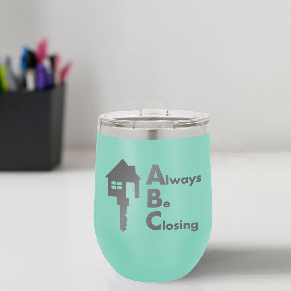 Custom Engraved ABC 12 oz Tumbler