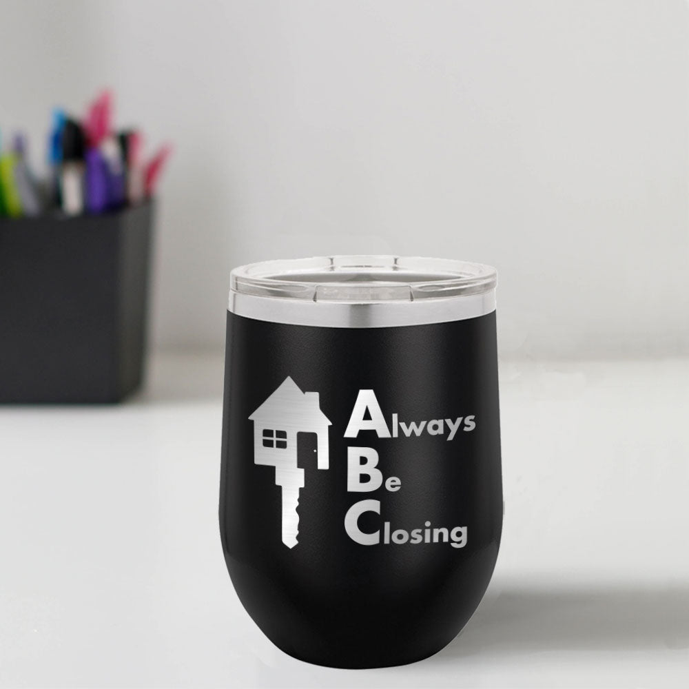 Custom Engraved ABC 12 oz Tumbler