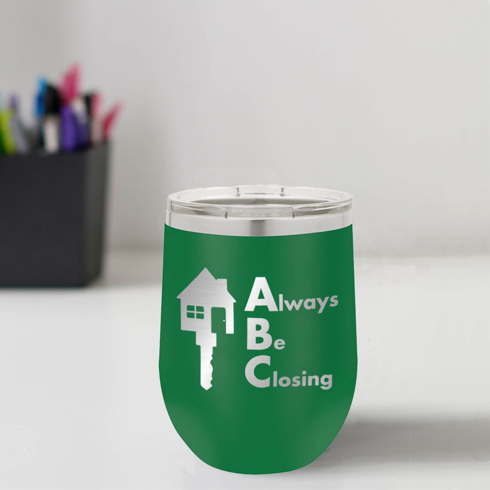 Custom Engraved ABC 12 oz Tumbler