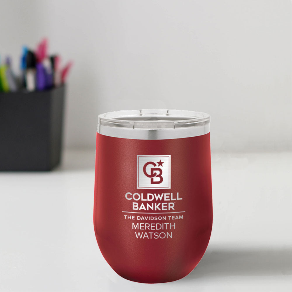 Coldwell Banker Custom Engraved 12 oz Tumbler