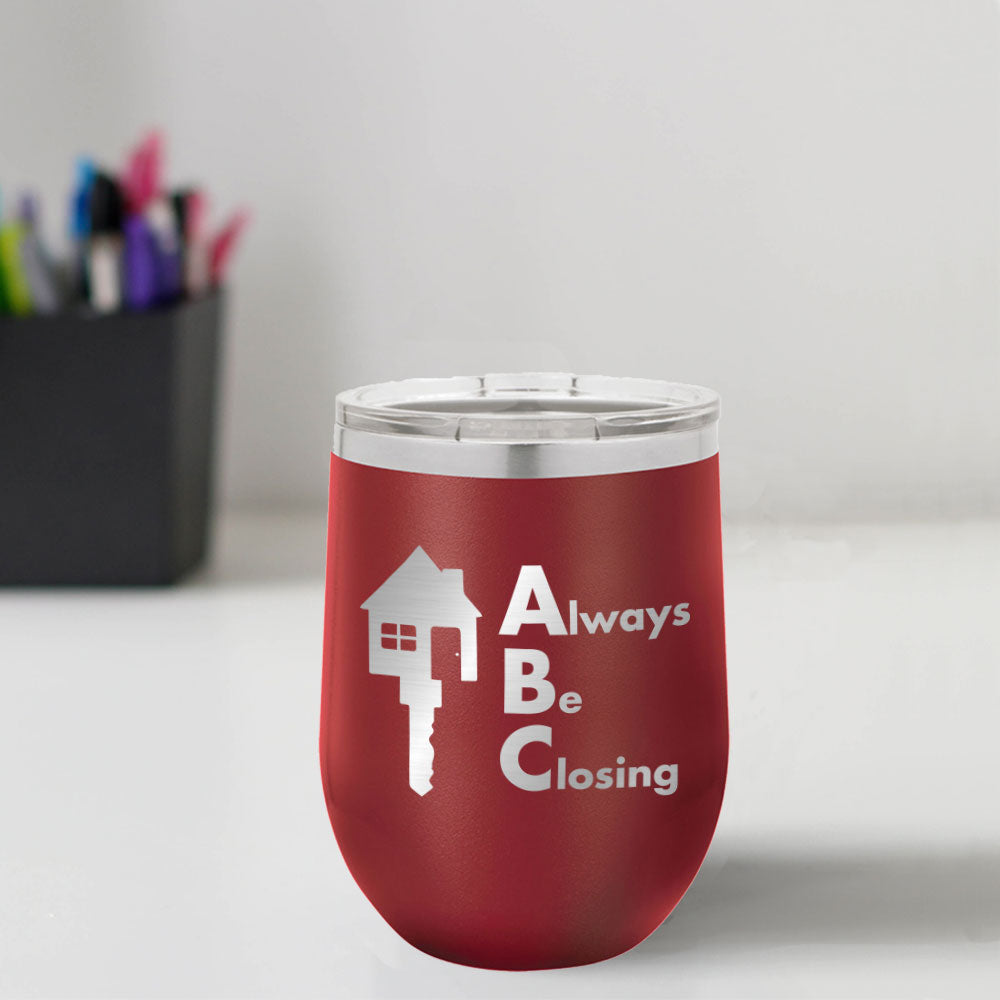 Custom Engraved ABC 12 oz Tumbler