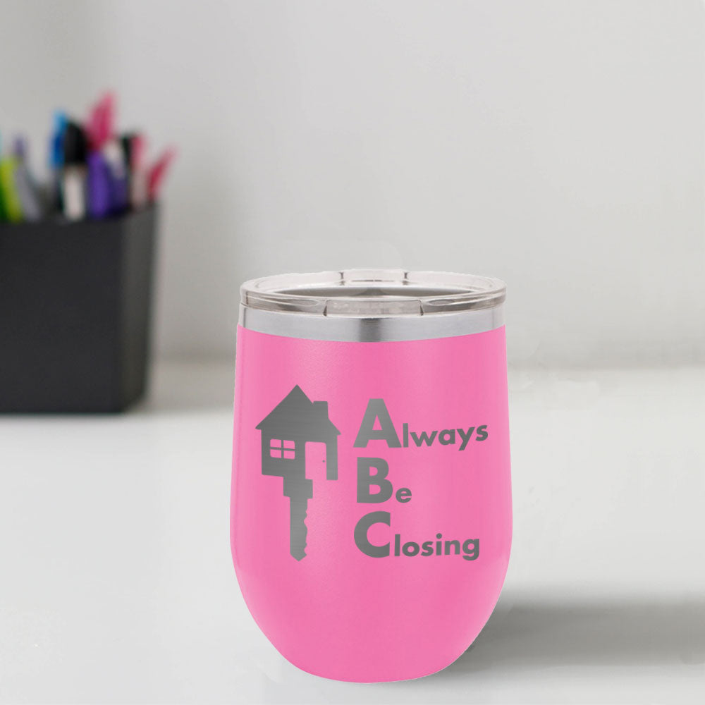 Custom Engraved ABC 12 oz Tumbler