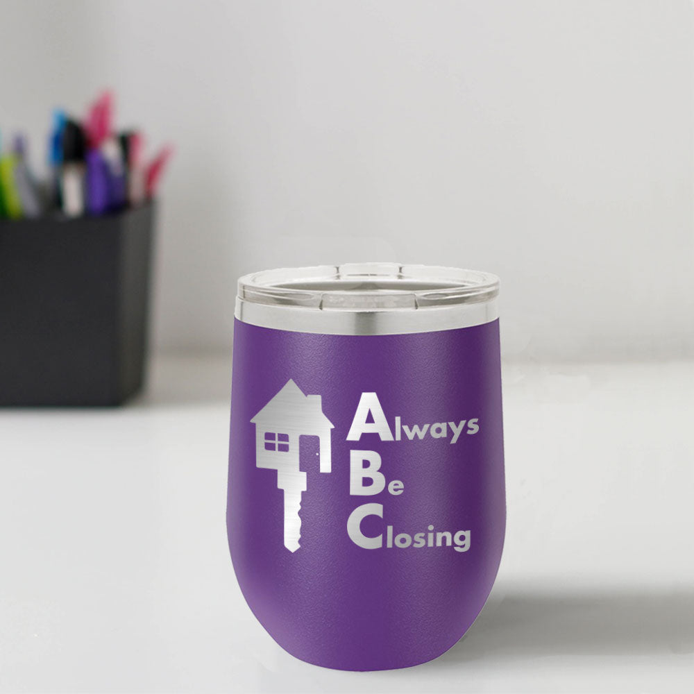 Custom Engraved ABC 12 oz Tumbler