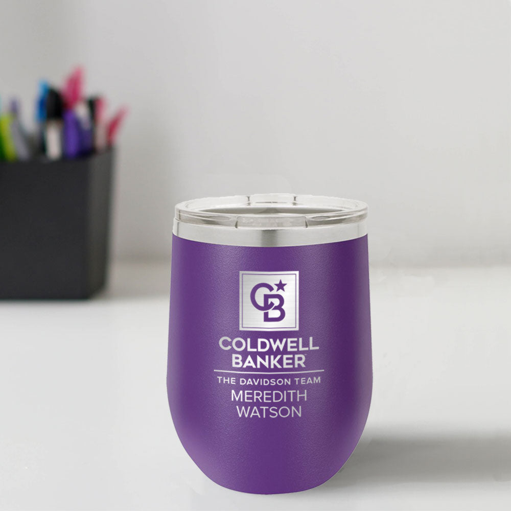 Coldwell Banker Custom Engraved 12 oz Tumbler