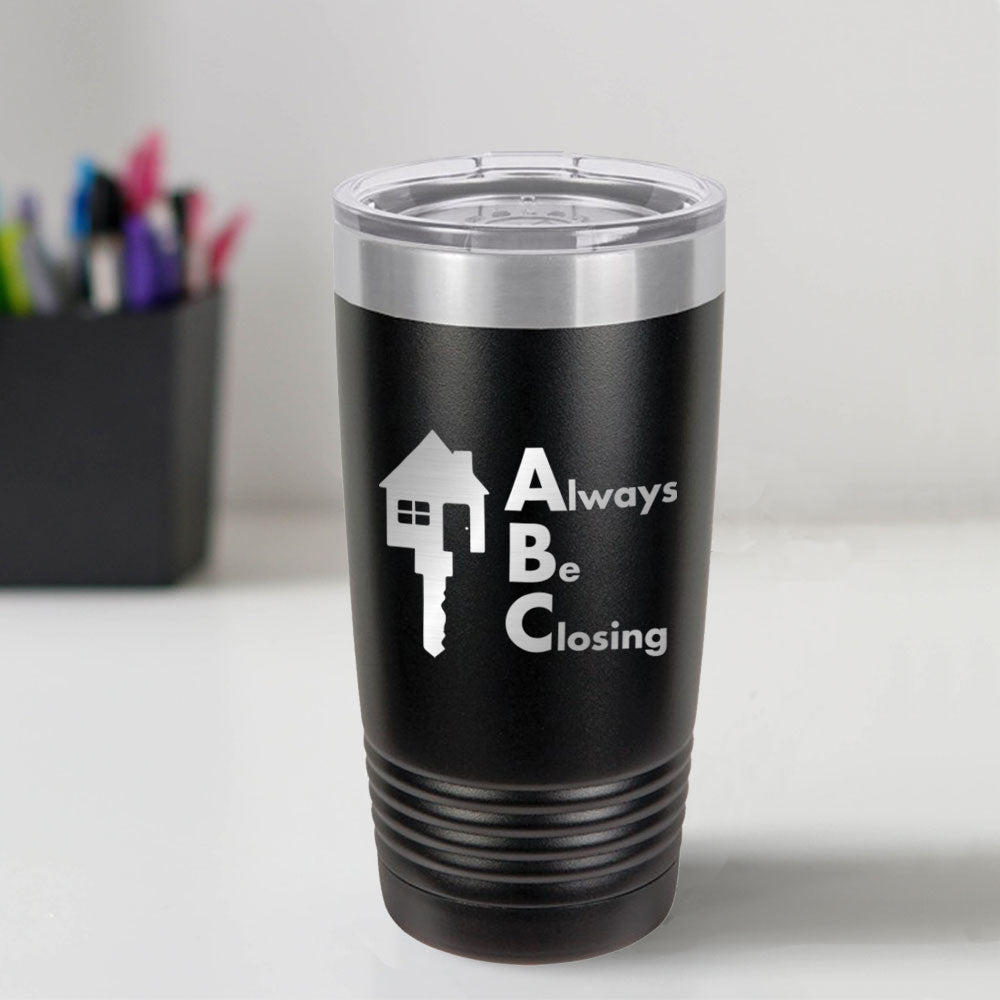 Custom Engraved ABC 20 oz Tumbler