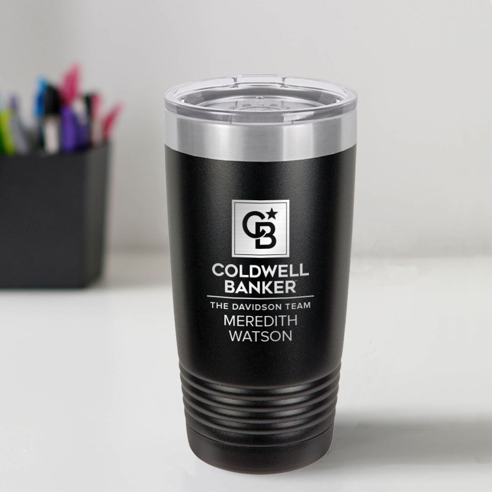 Coldwell Banker Custom Engraved 20 oz Tumbler
