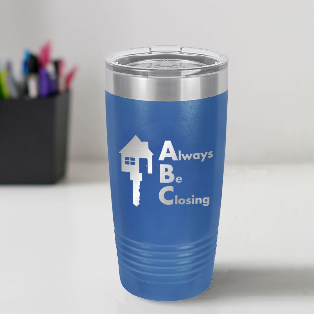 Custom Engraved ABC 20 oz Tumbler