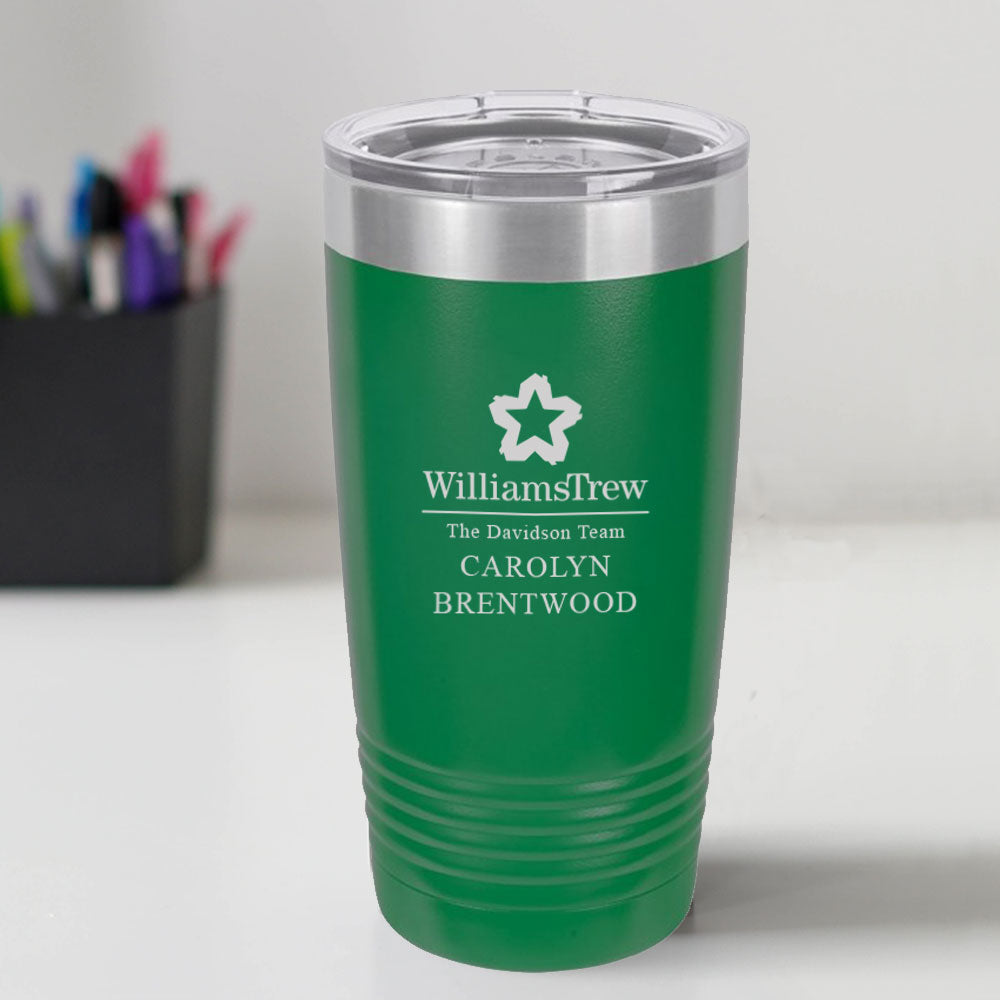 Williams Trew Custom Engraved 20 oz Tumbler