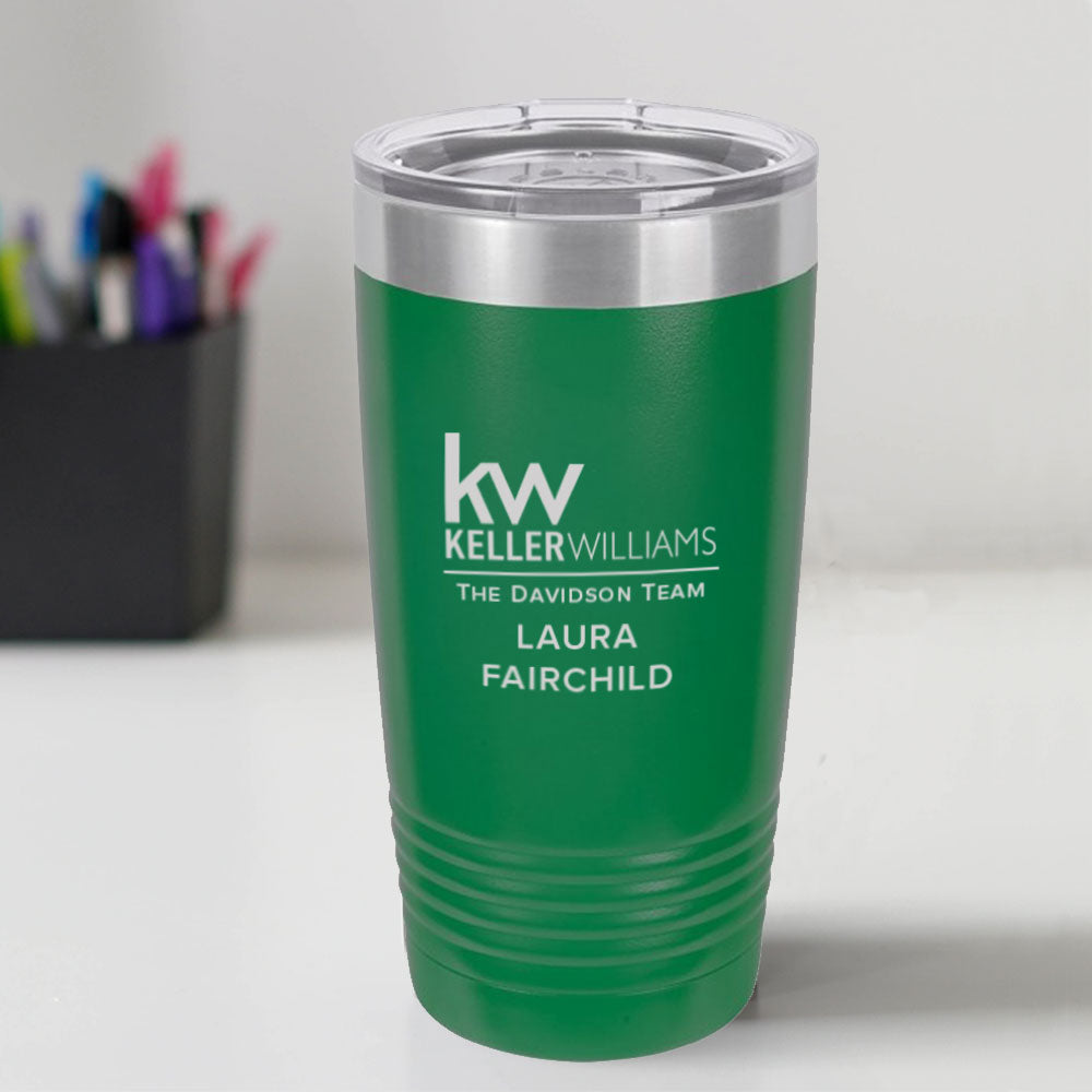 Keller Williams Custom Engraved 20 oz Tumbler