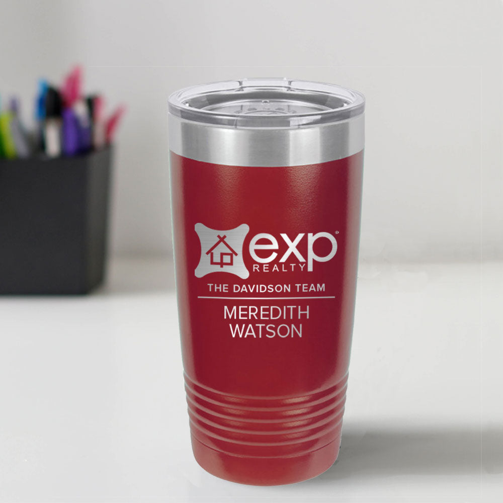 eXp Realty Custom Engraved 20 oz Tumbler