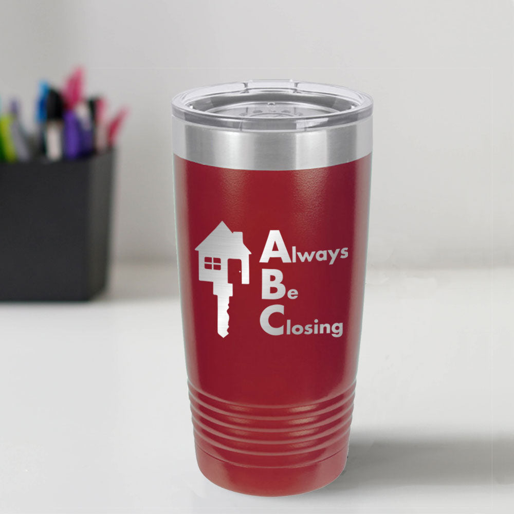 Custom Engraved ABC 20 oz Tumbler