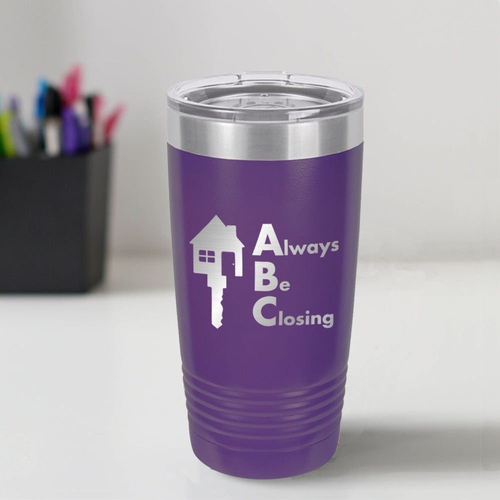 Custom Engraved ABC 20 oz Tumbler