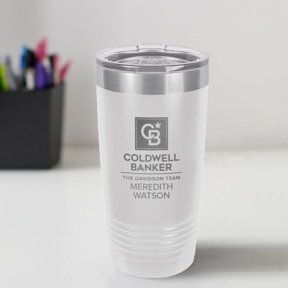 Coldwell Banker Custom Engraved 20 oz Tumbler