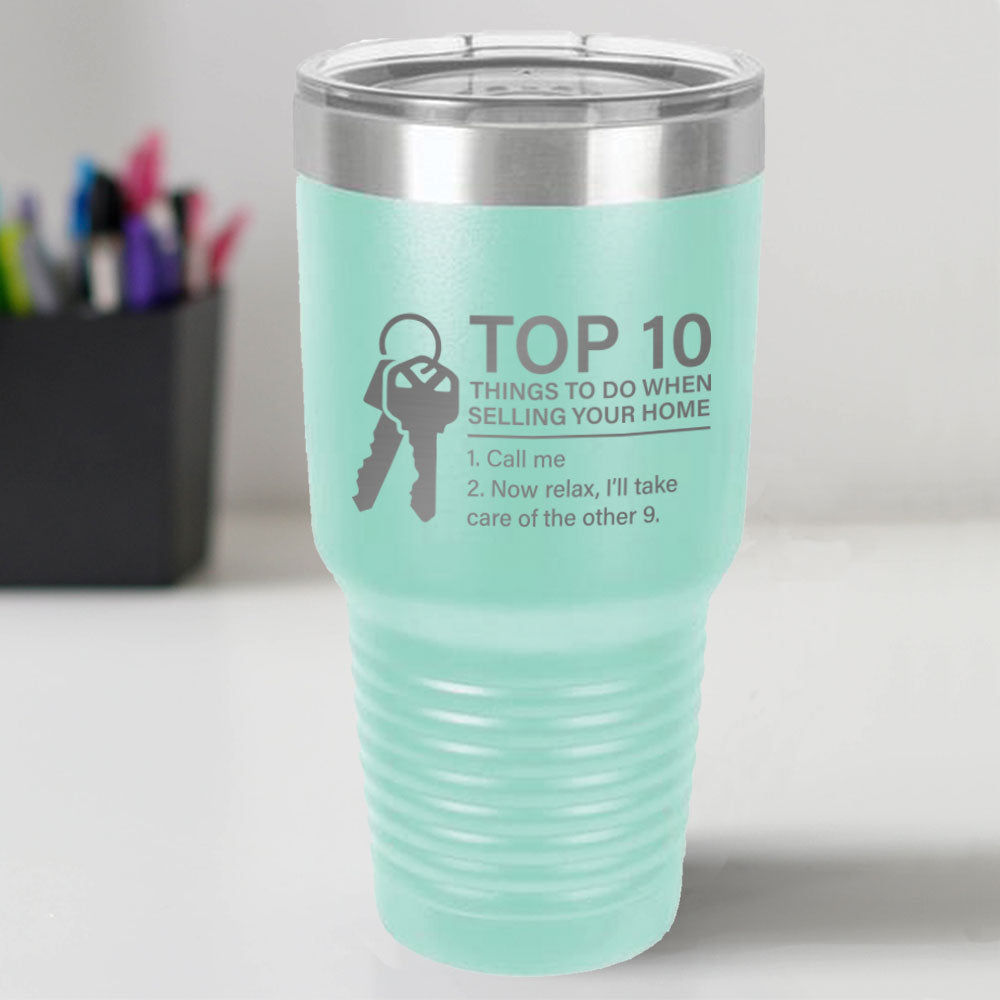 Custom Engraved TOP 10 30 oz Tumbler