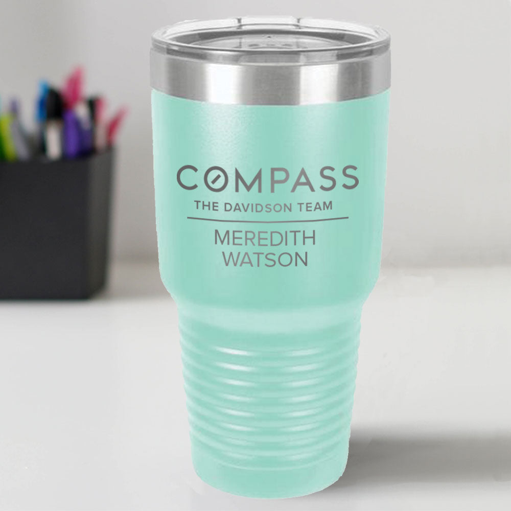 Compass Custom Engraved 30 oz Tumbler