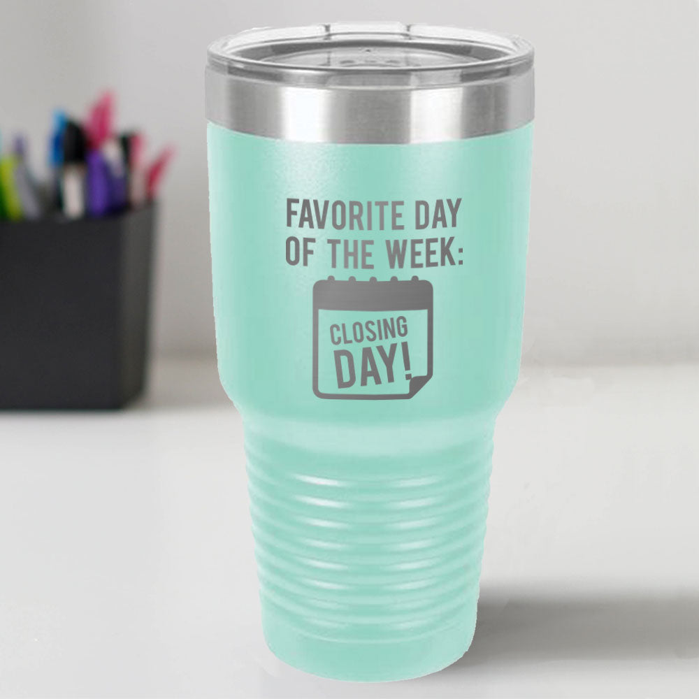 Custom Engraved Favorite Day 30 oz Tumbler