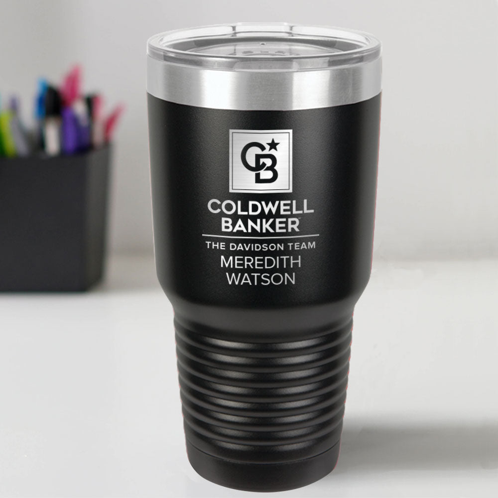 Coldwell Banker Custom Engraved 30 oz Tumbler