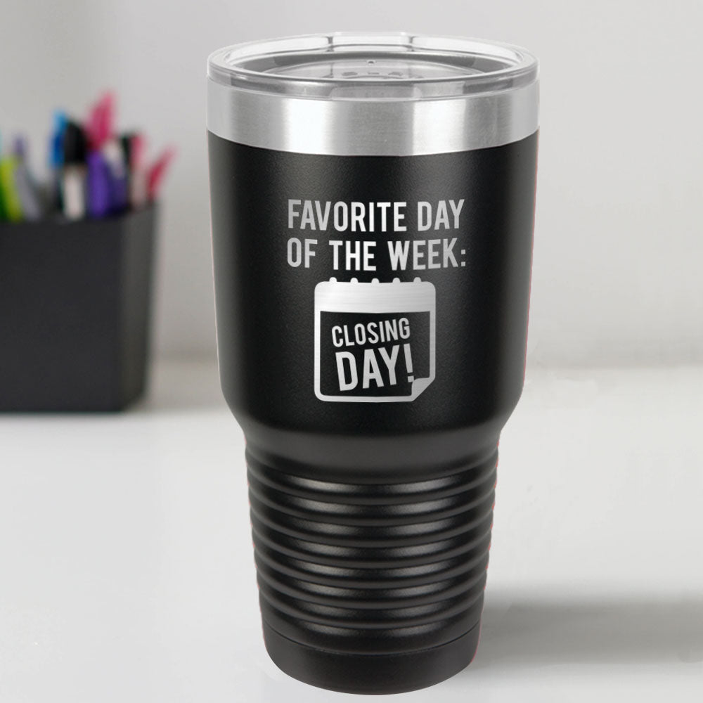 Custom Engraved Favorite Day 30 oz Tumbler