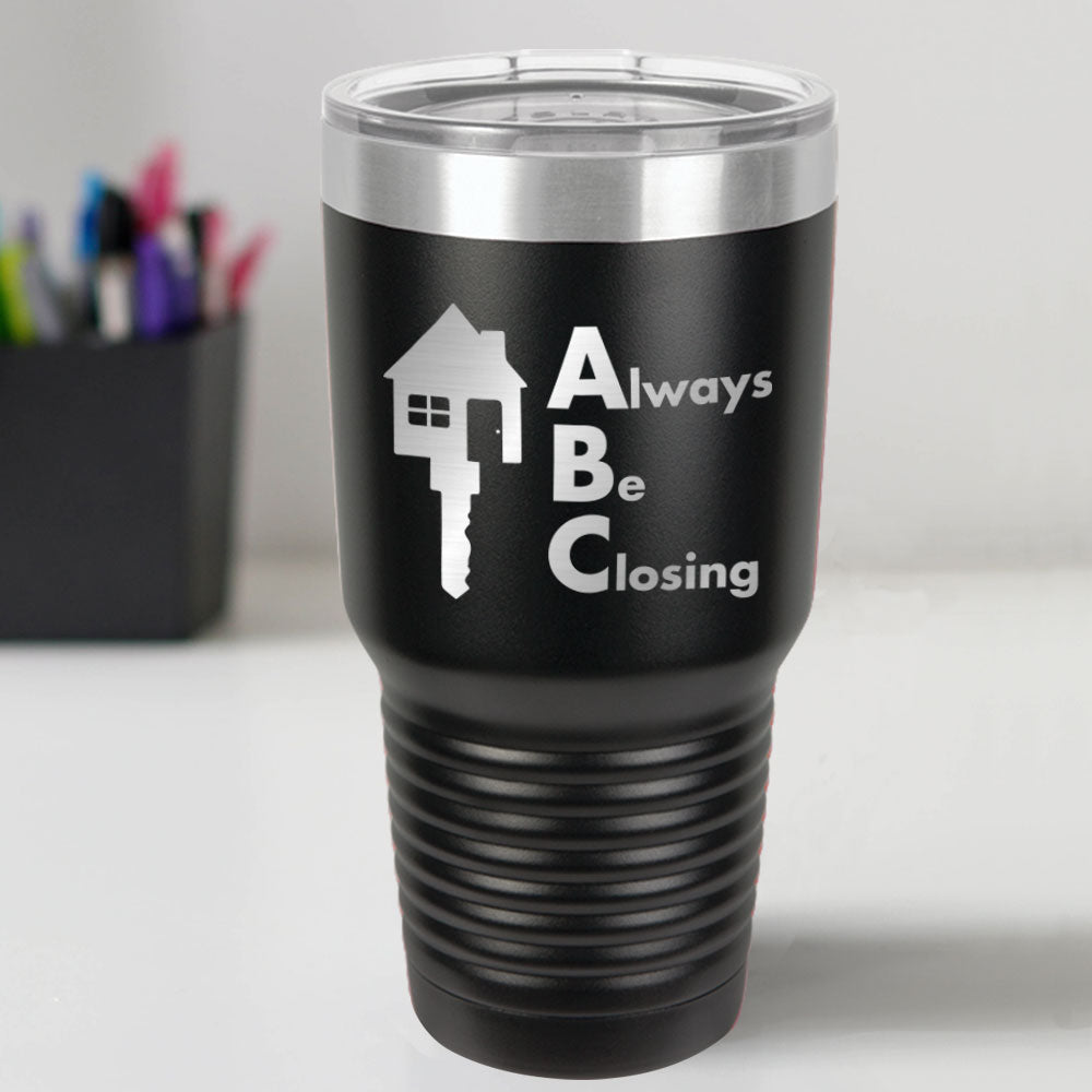 Custom Engraved ABC 30 oz Tumbler