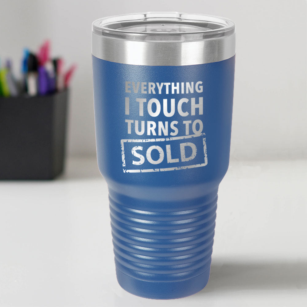 Custom Engraved Turns To Sold 30 oz Tumbler