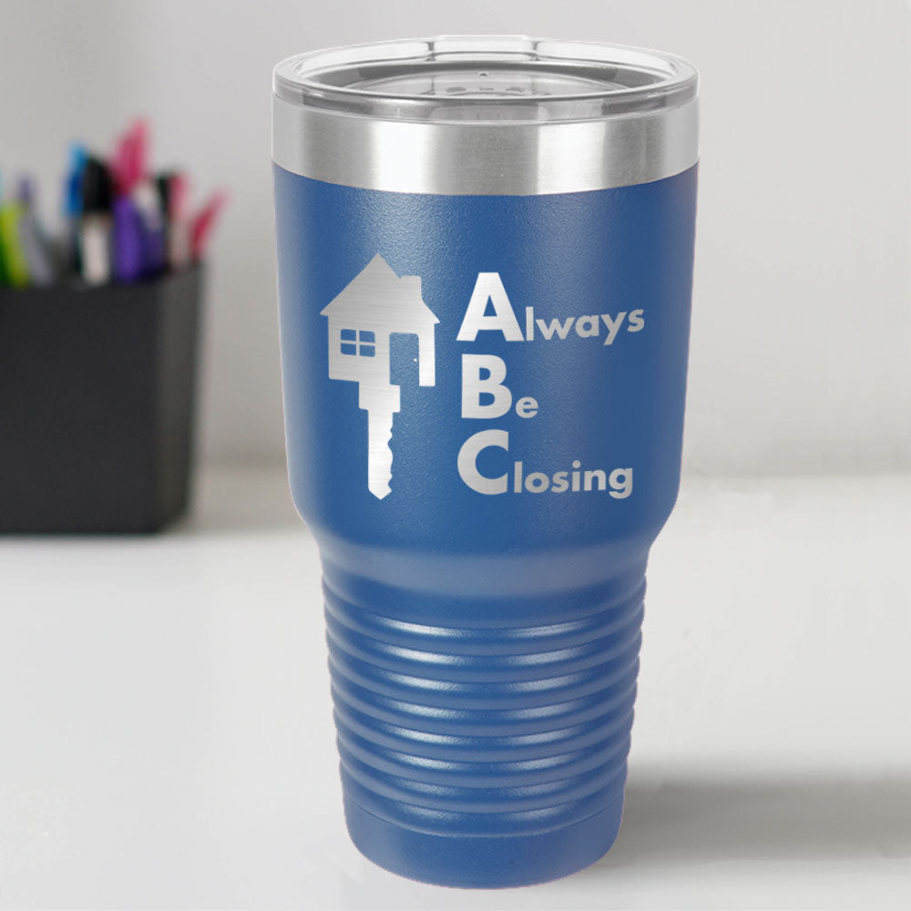 Custom Engraved ABC 30 oz Tumbler