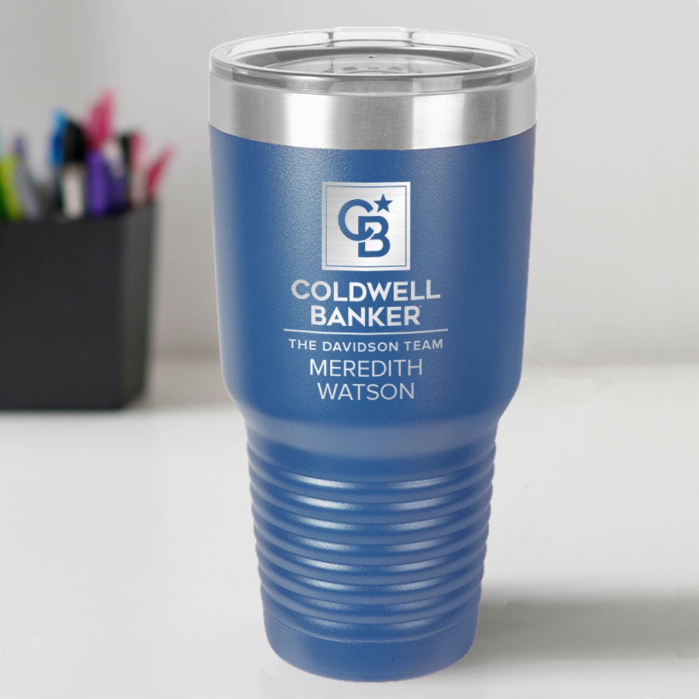 Coldwell Banker Custom Engraved 30 oz Tumbler