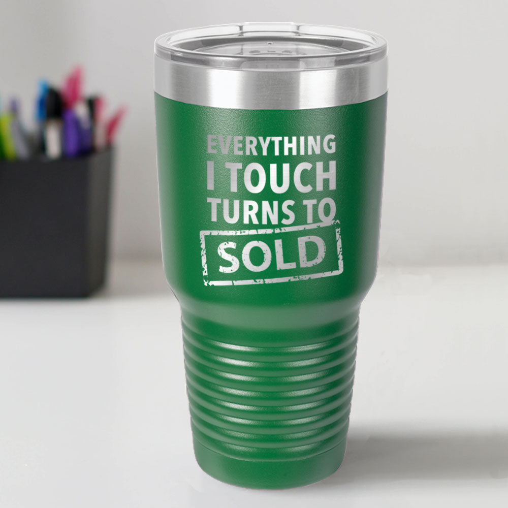 Custom Engraved Turns To Sold 30 oz Tumbler