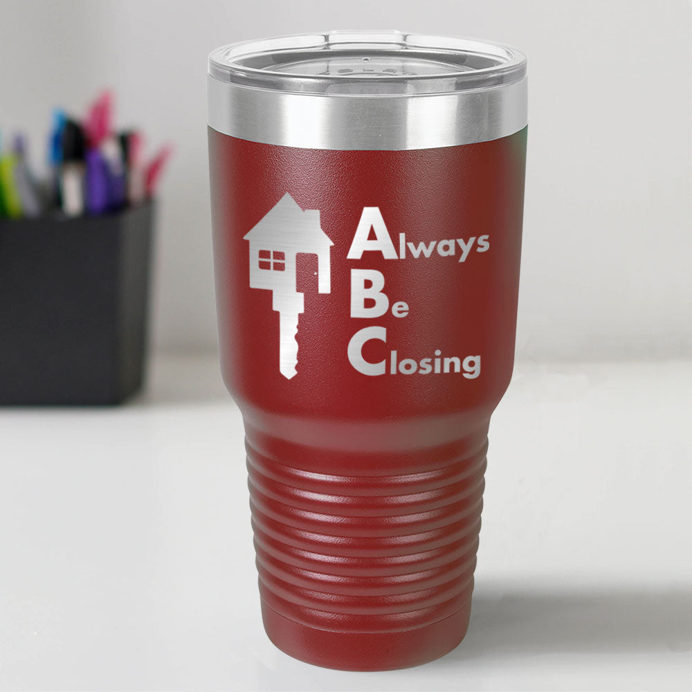 Custom Engraved ABC 30 oz Tumbler