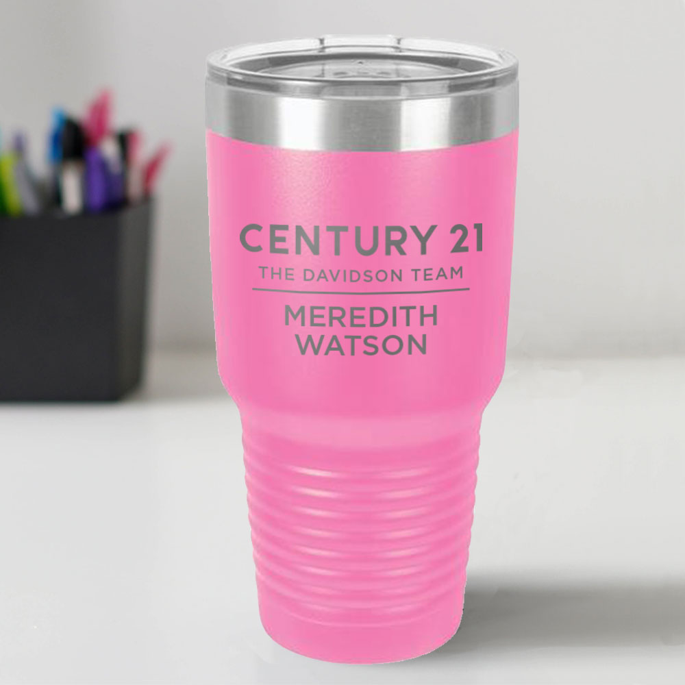 Century 21 Custom Engraved 30 oz Tumbler