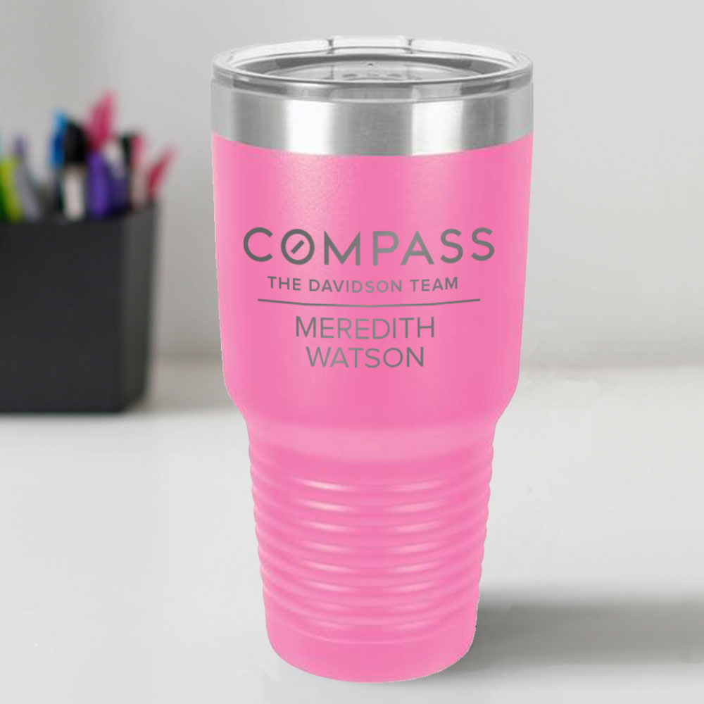 Compass Custom Engraved 30 oz Tumbler