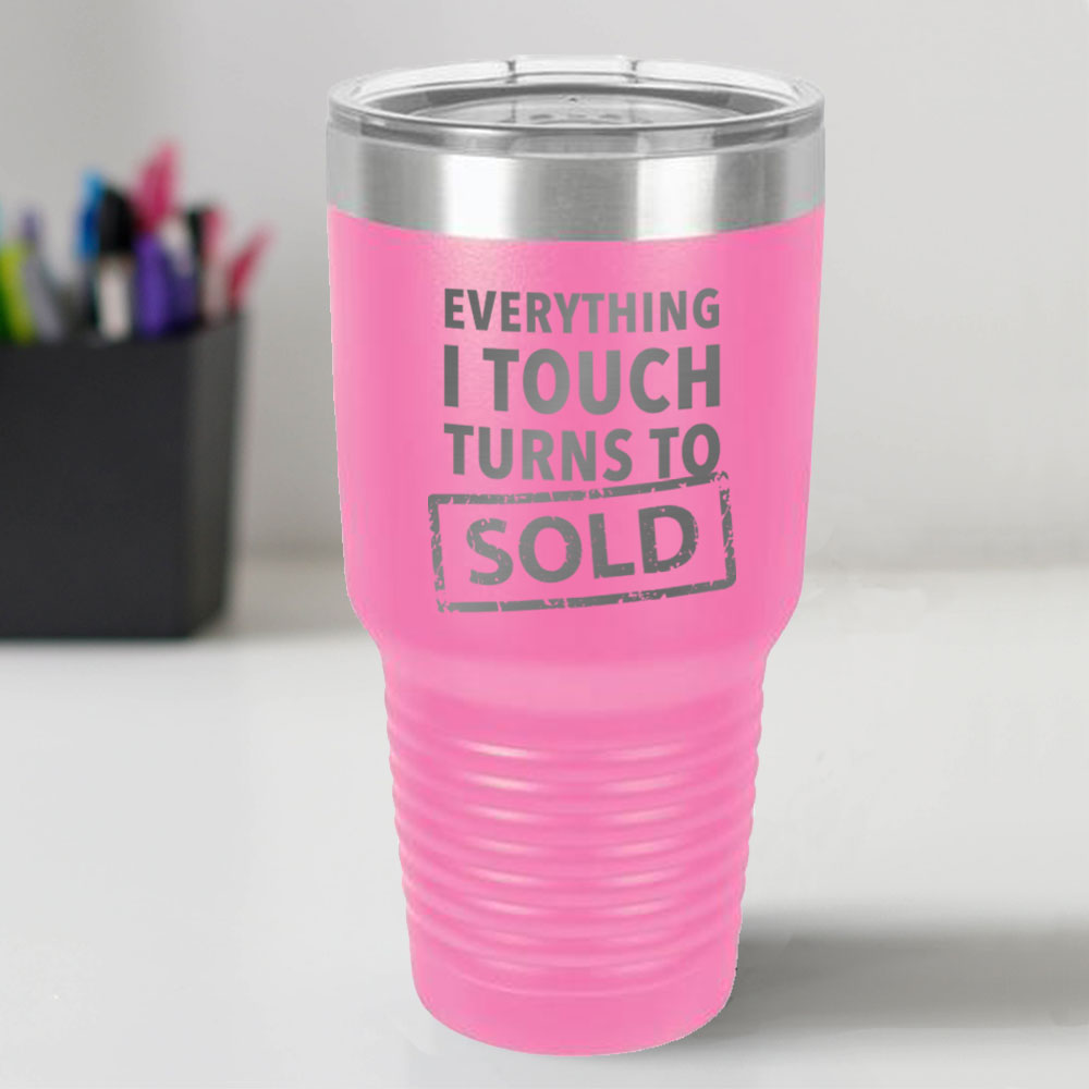 Custom Engraved Turns To Sold 30 oz Tumbler
