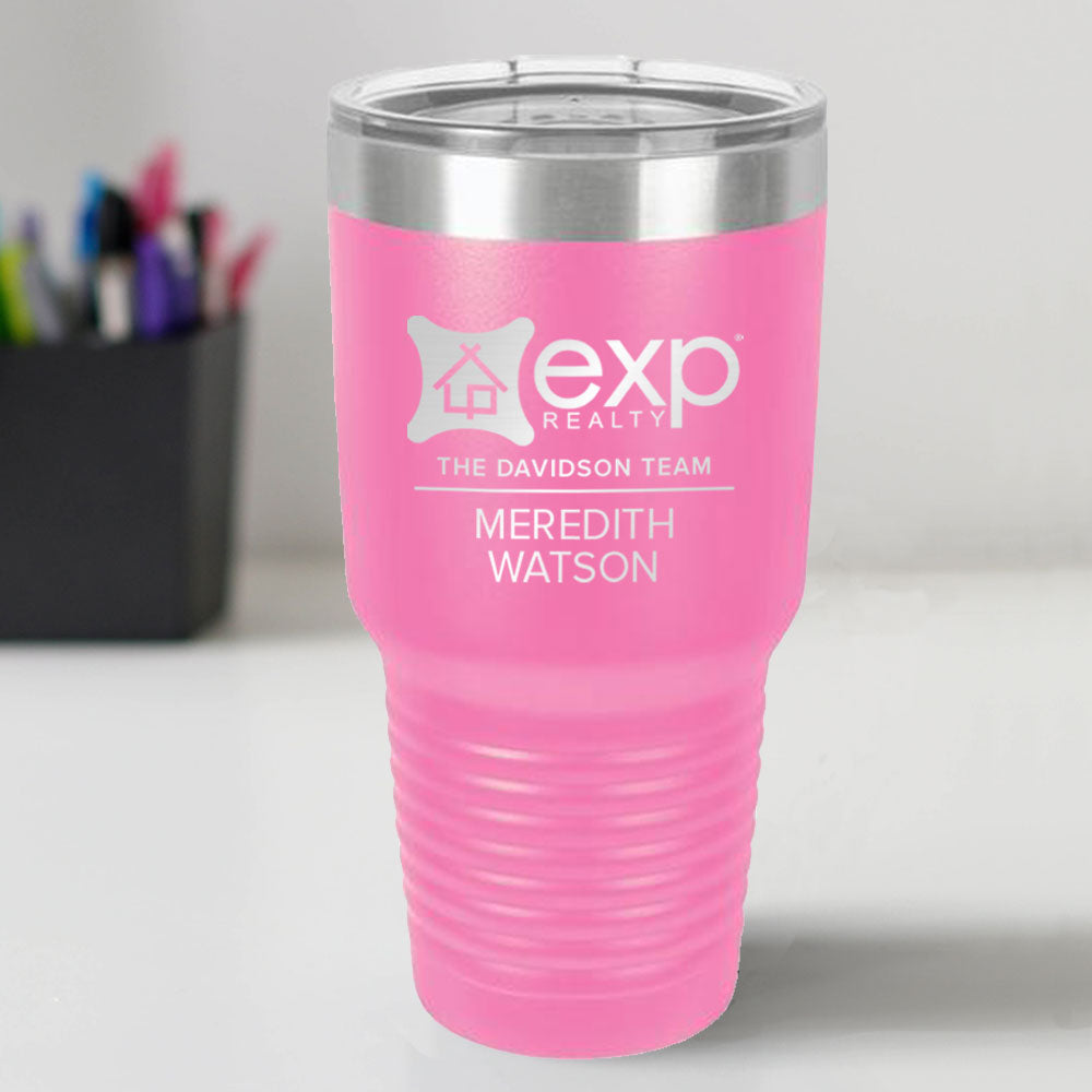 eXp Realty Custom Engraved 30 oz Tumbler
