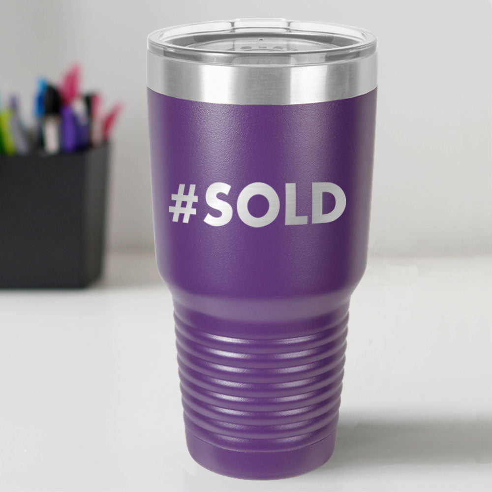 Custom Engraved #SOLD 30 oz Tumbler