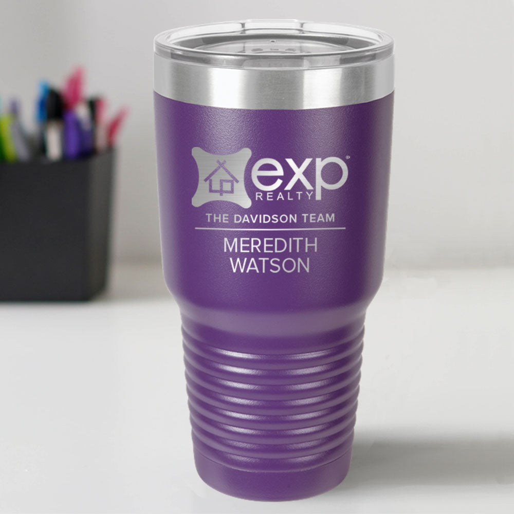eXp Realty Custom Engraved 30 oz Tumbler
