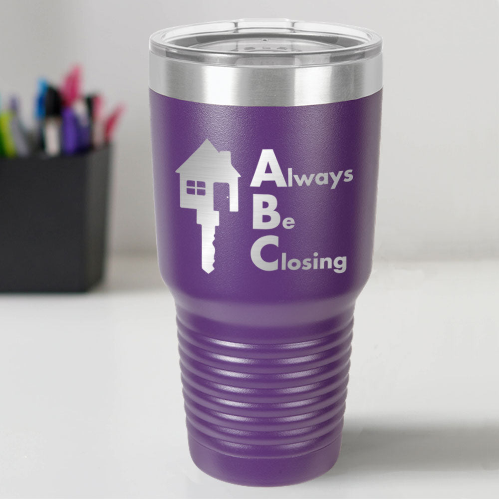 Custom Engraved ABC 30 oz Tumbler
