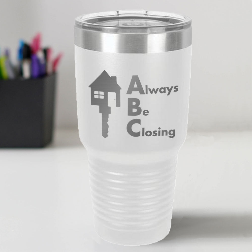 Custom Engraved ABC 30 oz Tumbler