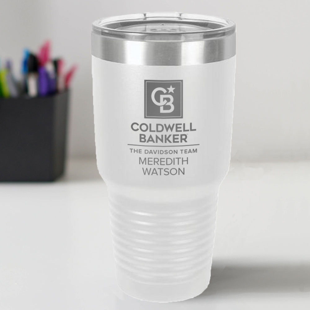 Coldwell Banker Custom Engraved 30 oz Tumbler