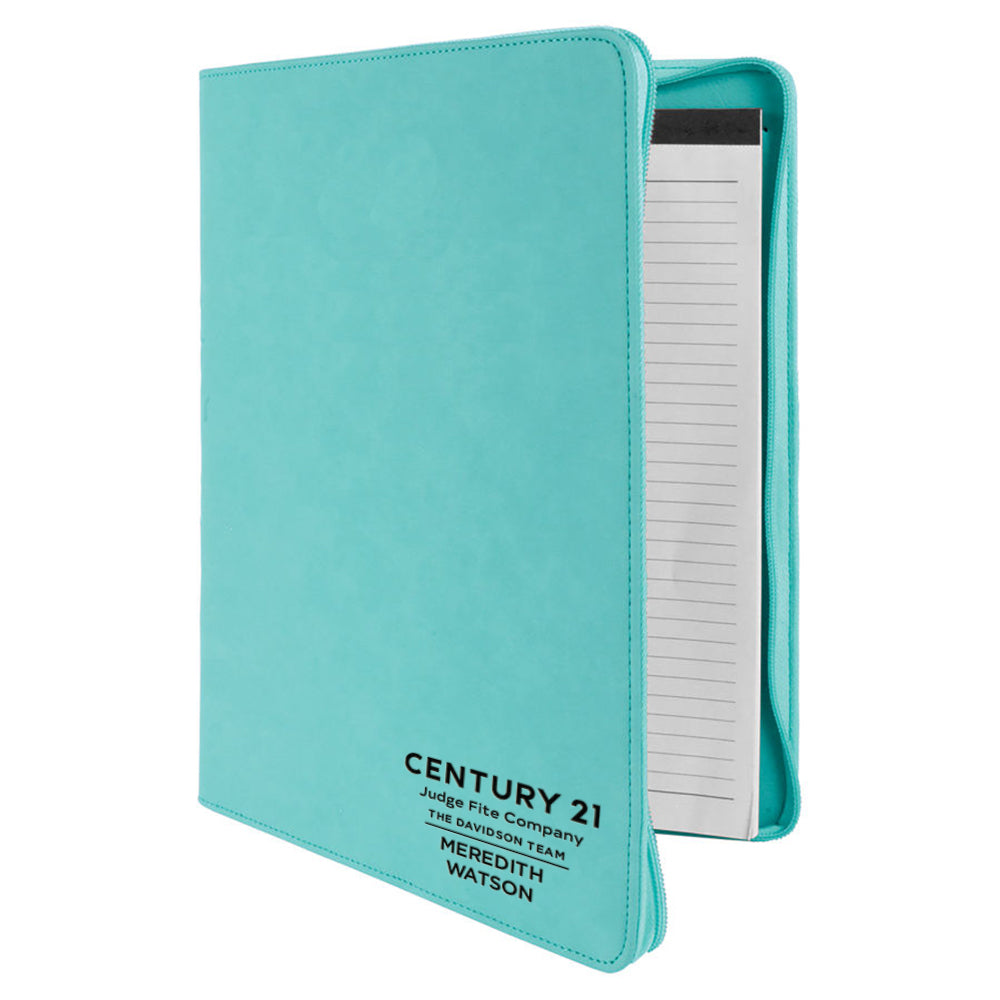 Judge Fite Custom Engraved Zippered Portfolio