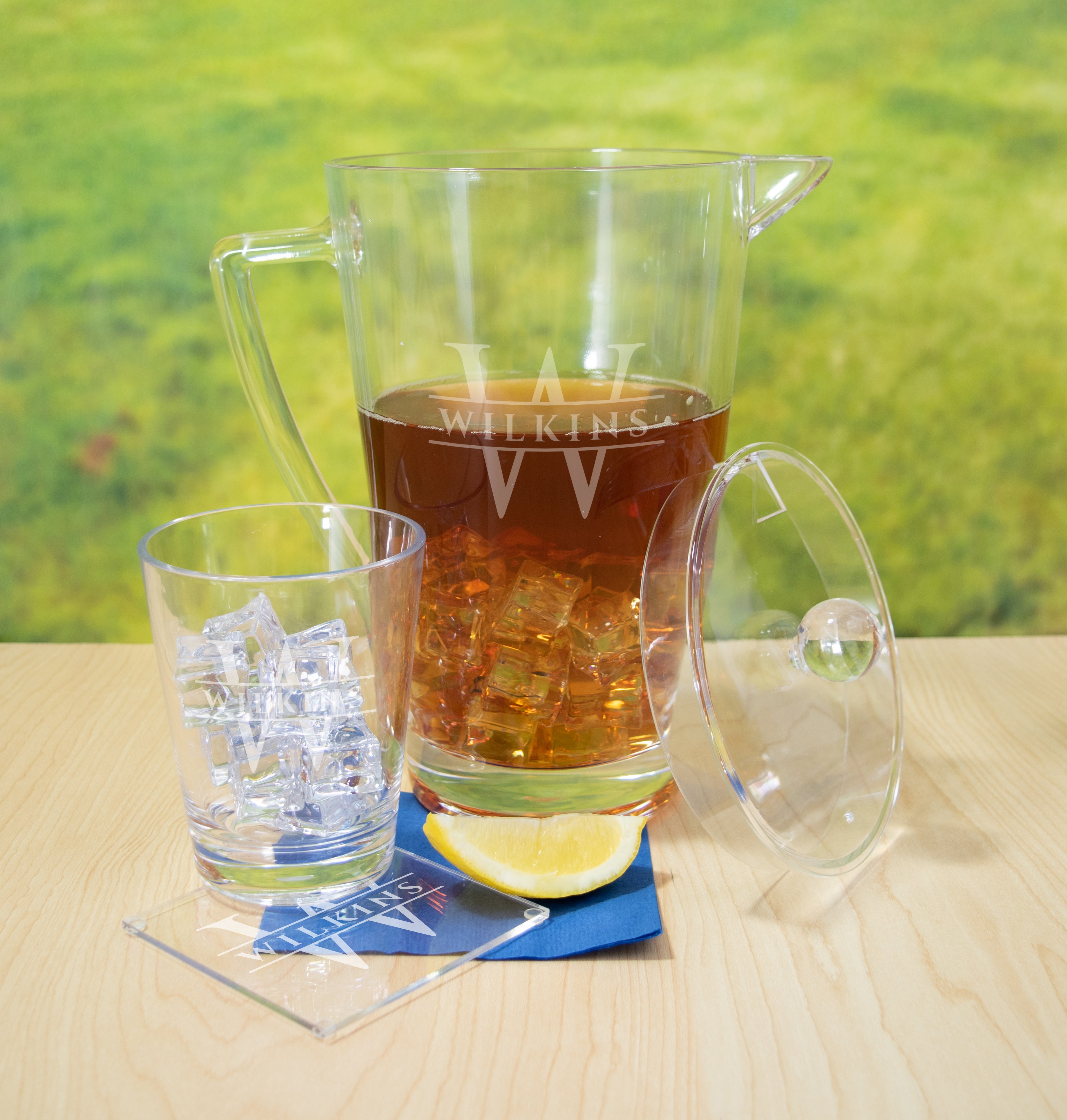 Acrylic Short Drinking Glass