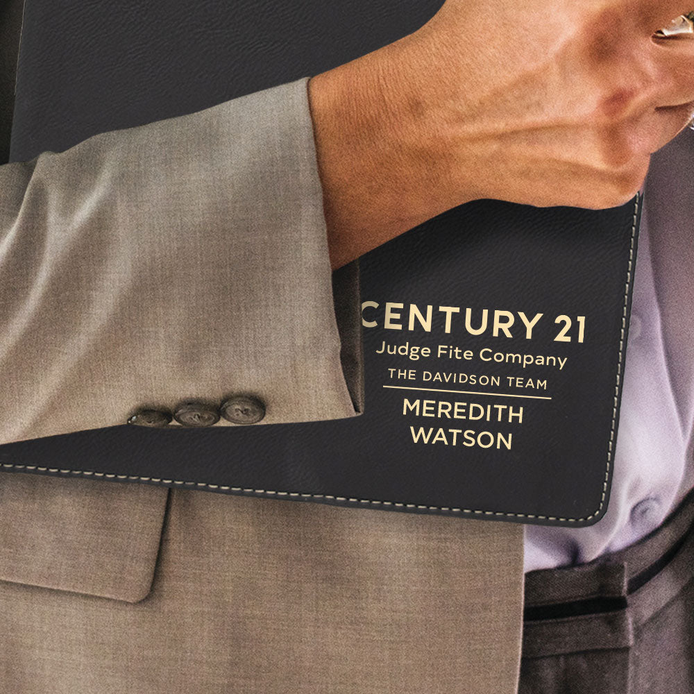 Judge Fite Custom Engraved Zippered Portfolio