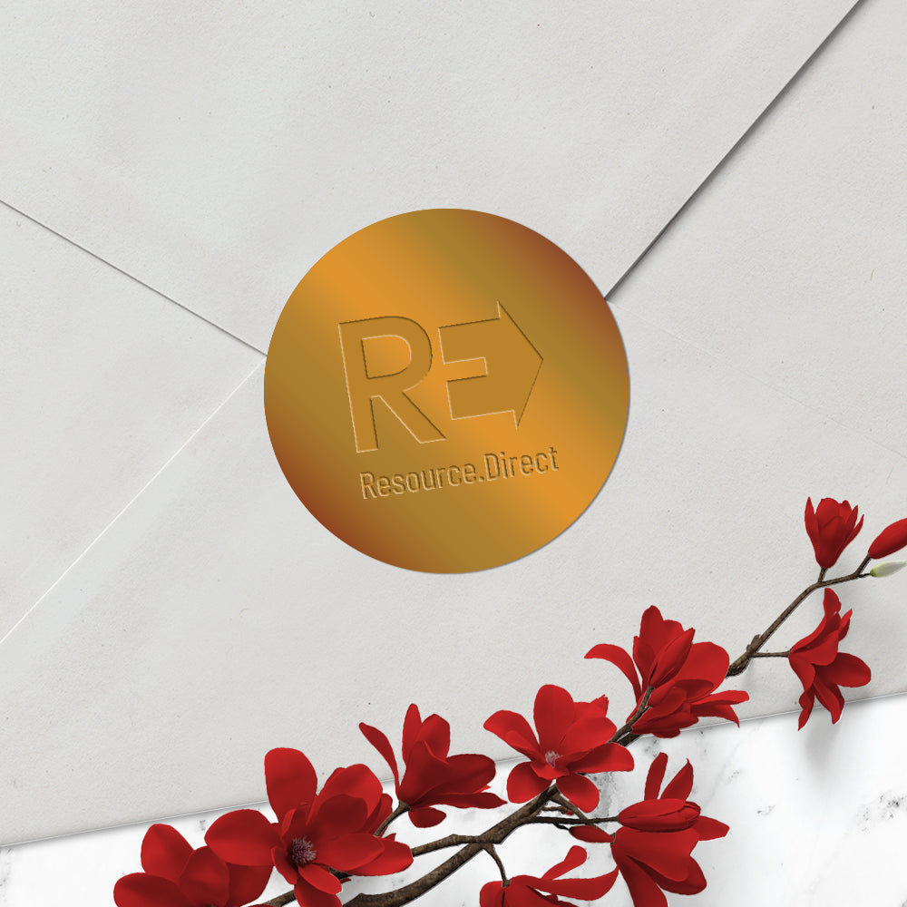 Resource.Direct Bronze foil seal accessory