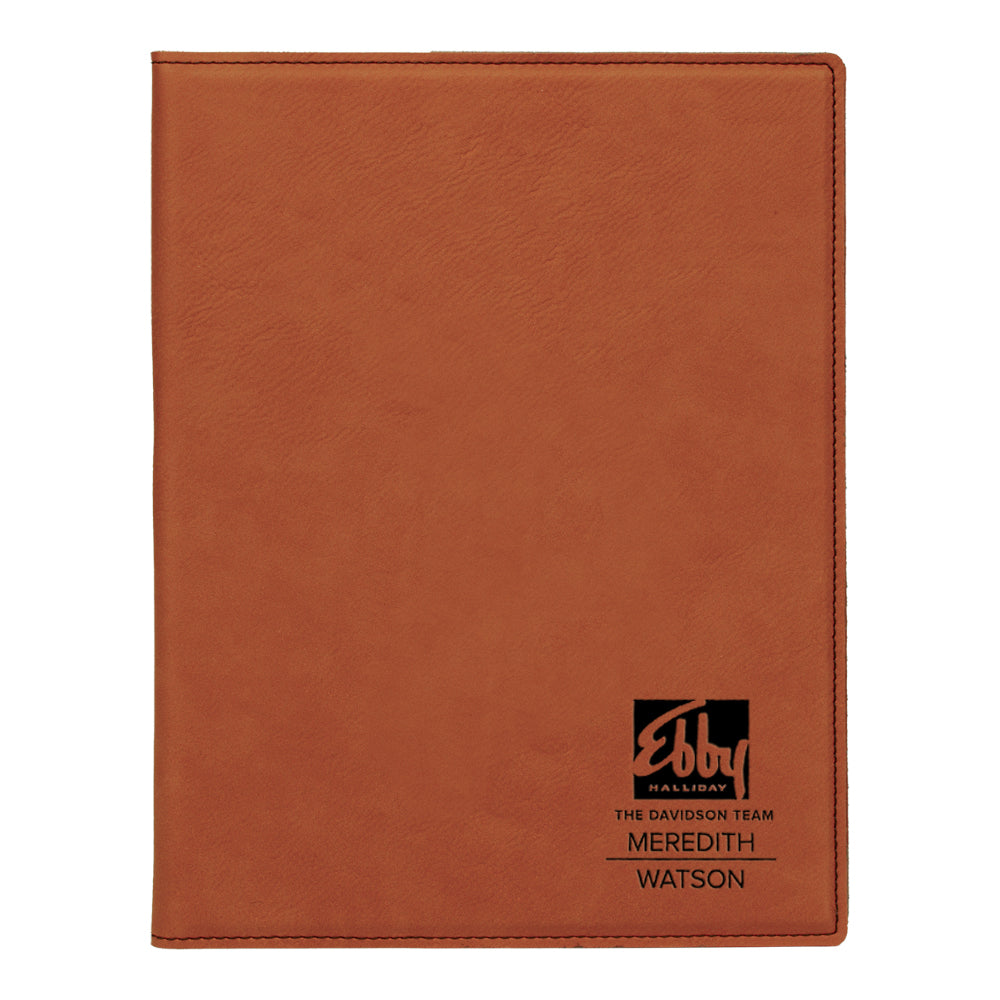 Ebby Halliday Custom Engraved Portfolio