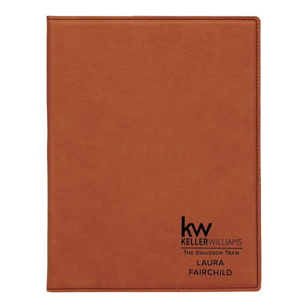 Keller Williams Custom Engraved Portfolio