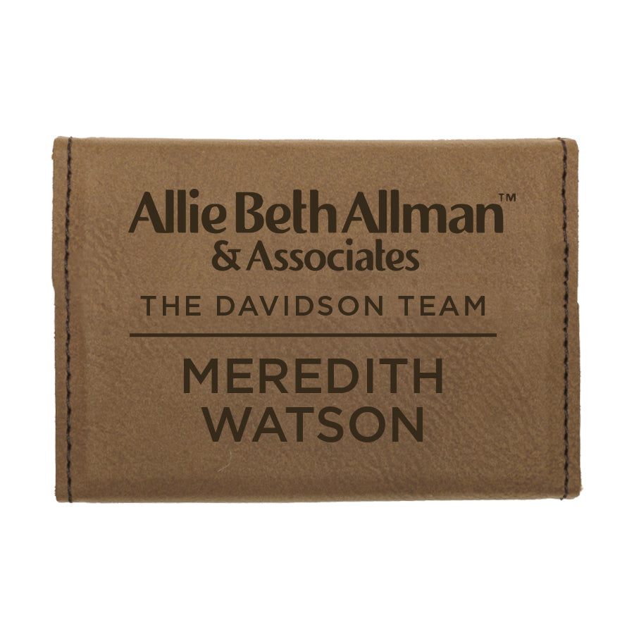 Engraved Allie Beth Allman Business Card Holder