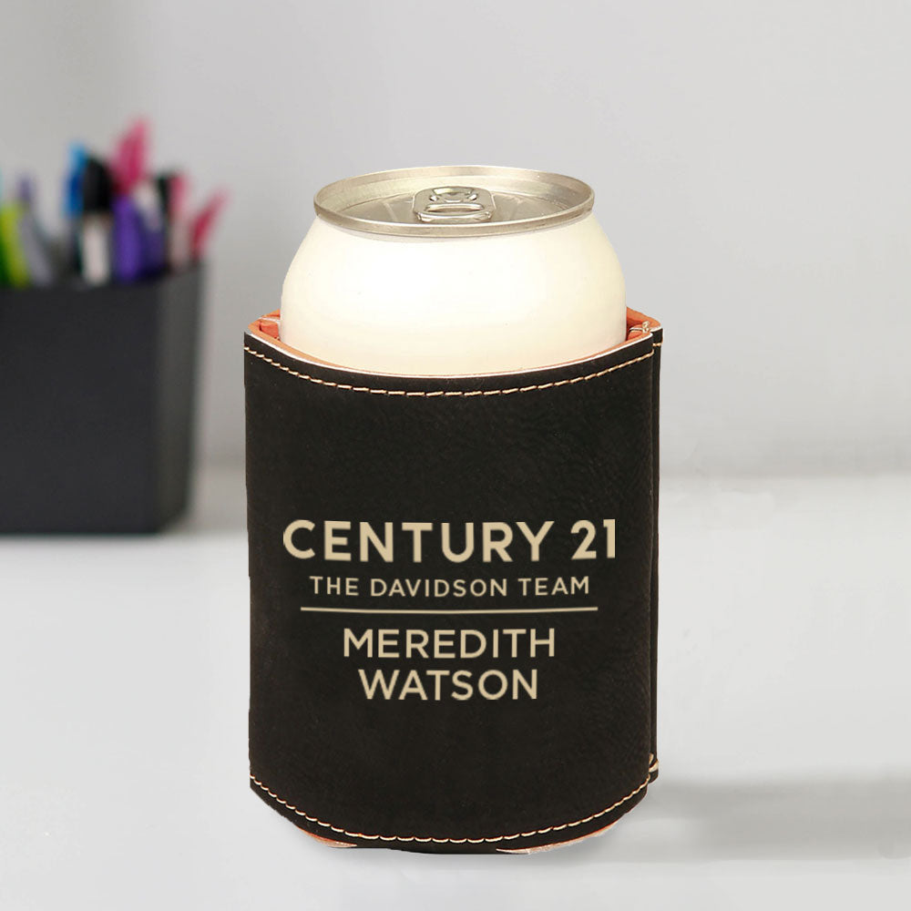 Custom Engraved Century 21 Beverage Sleeve Set