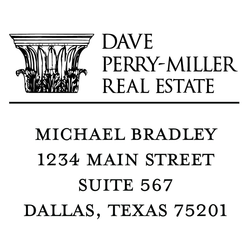 Dave Perry-Miller Custom Address Designer Stamp Clip from Resource.Direct