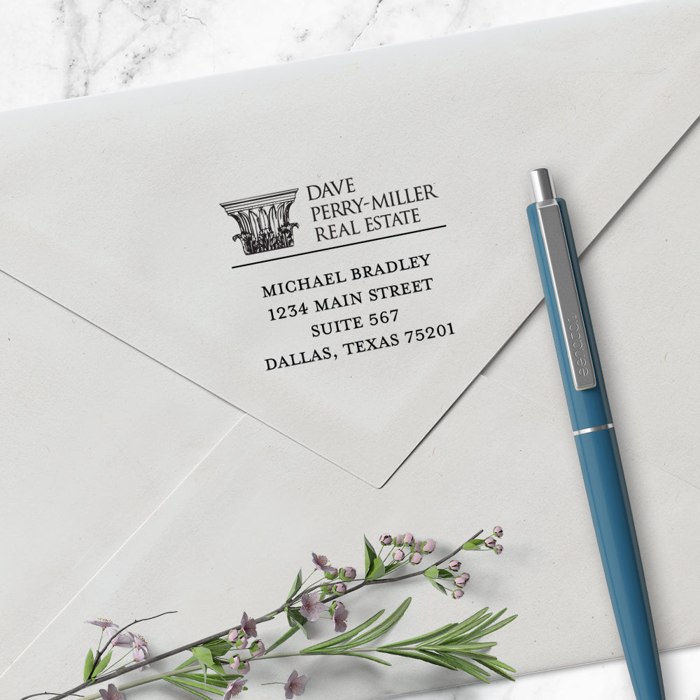 Dave Perry-Miller Custom Address Designer Stamp Clip from Resource.Direct