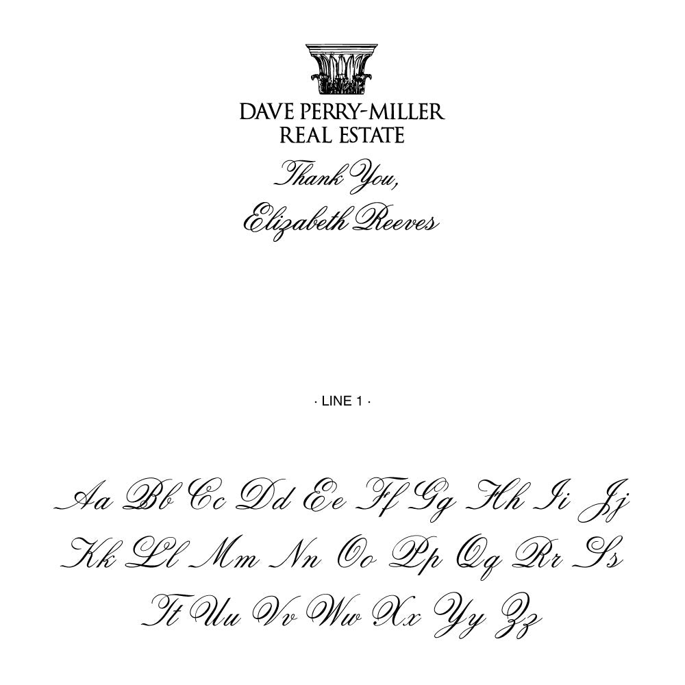 Dave Perry-Miller Custom Thank You Designer Stamp Clip from Resource.Direct