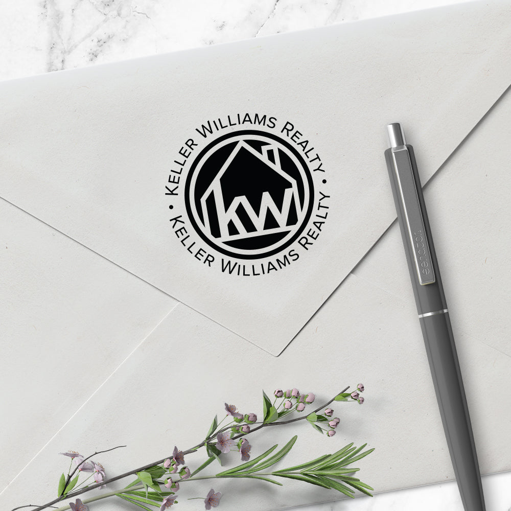 Keller Williams Round Mix & Match House Designer Stamp Clip from Resource.Direct