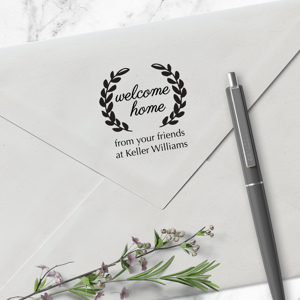 Keller Williams leaf reef Welcome Home Designer Stamp Clip from Resource.Direct